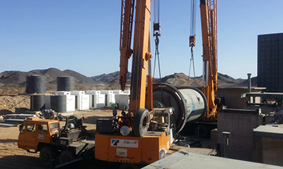 Installation of main equipment