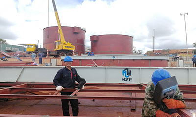 Large-scale construction production