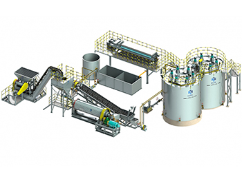 Relocatable Modular Gold CIP or CIL Plant