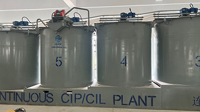 Pre-leaching concentration module