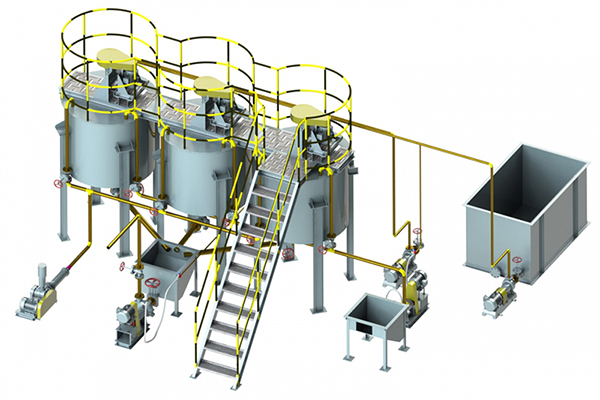 Small Scale Relocatable Modular Batch Gold Cyanide Leaching-Zinc Powder Displacement Plant